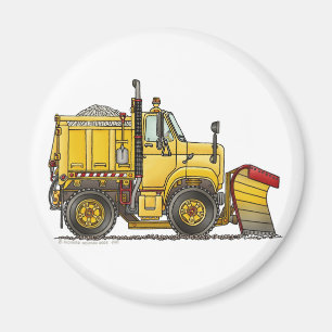 Schnee-Pflug-LKW-Magneten Magnet