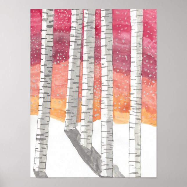 Schnee Poster (Vorne)