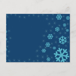 Schnee Postkarte