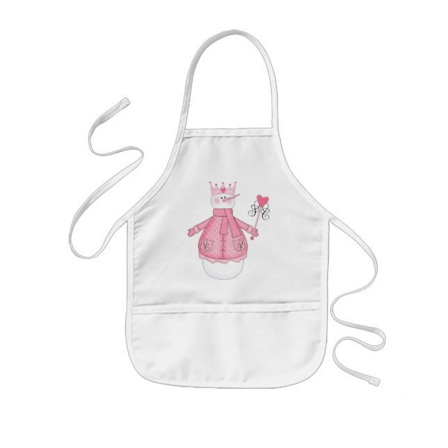 Schnee Prinzessin Holiday Tshirts und Geschenke Kinderschürze (Vorne)
