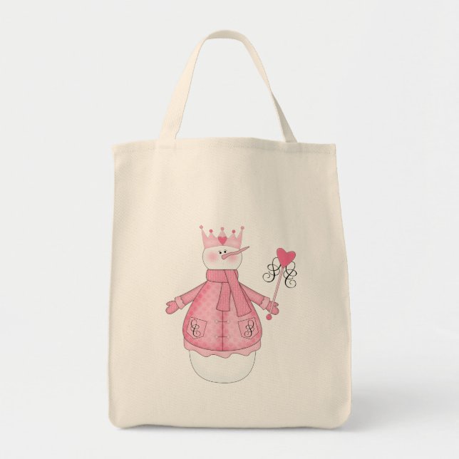 Schnee Prinzessin Holiday Tshirts und Geschenke Tragetasche (Vorne)