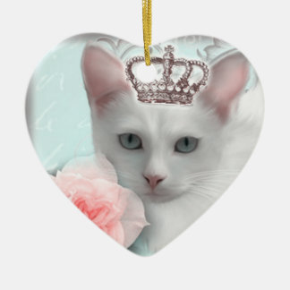 Schnee-Prinzessin Keramik Ornament