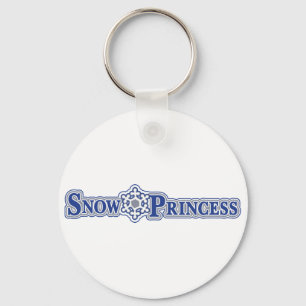Schnee-Prinzessin-Licht Schlüsselanhänger