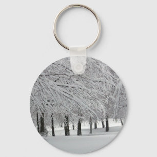 Schnee Schlüsselanhänger