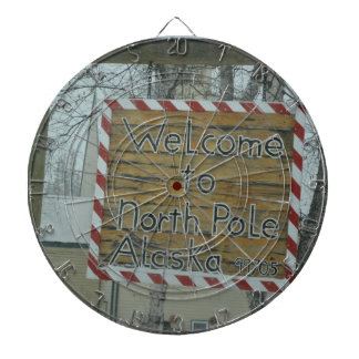 Schnee-Schneeflocke gefrorenes Wetter Nordpol Dartscheibe