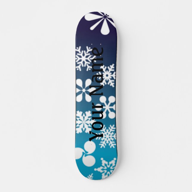 Schnee Skateboard (Vorne)