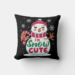 Schnee süß! Umarme den Winterzauber von Weihnachte Kissen
