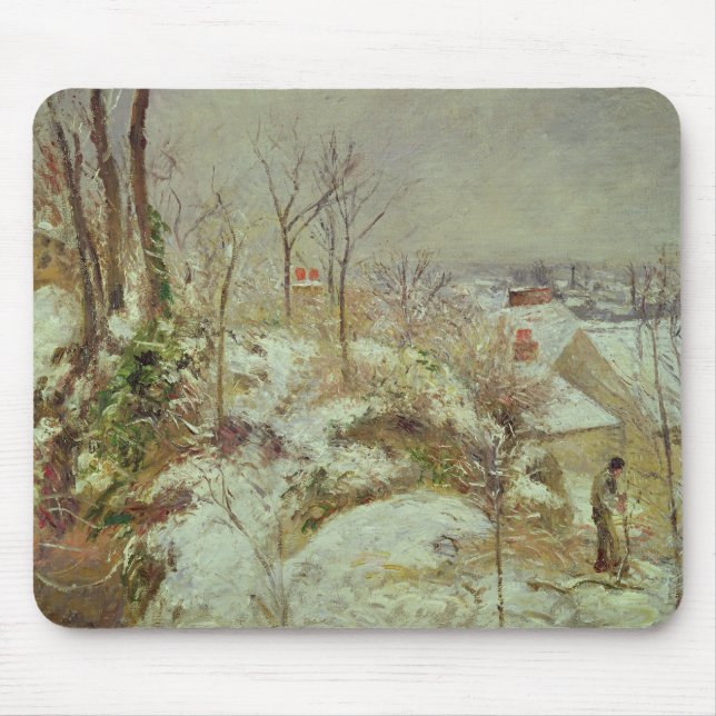Schnee-Szene Mousepad (Vorne)
