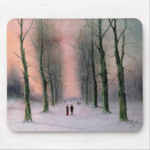 Schnee Szene-Wanstead Park Mousepad