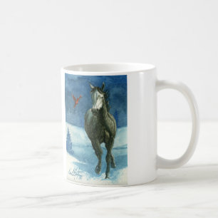 Schnee-Umbau-Mustang-Klassiker-Tasse Kaffeetasse
