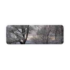 Schnee umfaßte Niederlassungen