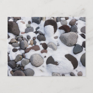 Schnee und Felsen, Mt. Rainier Nationalpark 2 Postkarte