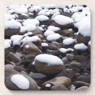 Schnee und Felsen, Mt. Rainier Nationalpark Getränkeuntersetzer
