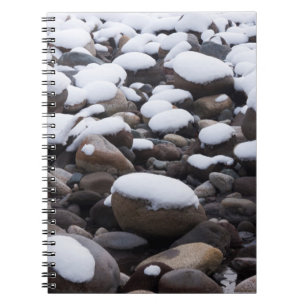 Schnee und Felsen, Nationalpark Rainier Notizblock