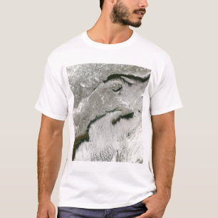 Schnee- und Wolkenstraßen T-Shirt