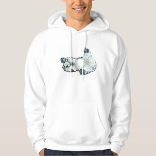 Schnee-Unebenheit Hoodie