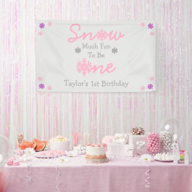 Schnee viel Spaß als ein Banner (Party)
