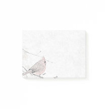 Schnee-Vogel