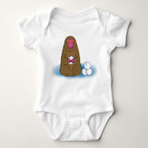 Schneeaffenschneeballkampf