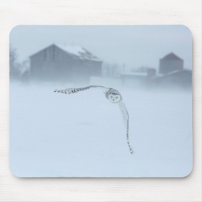 Schneeauschale im Winter Mousepad (Vorne)