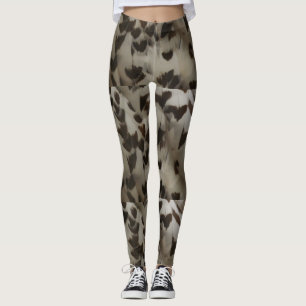 Schneeauschalen Federn Leggings