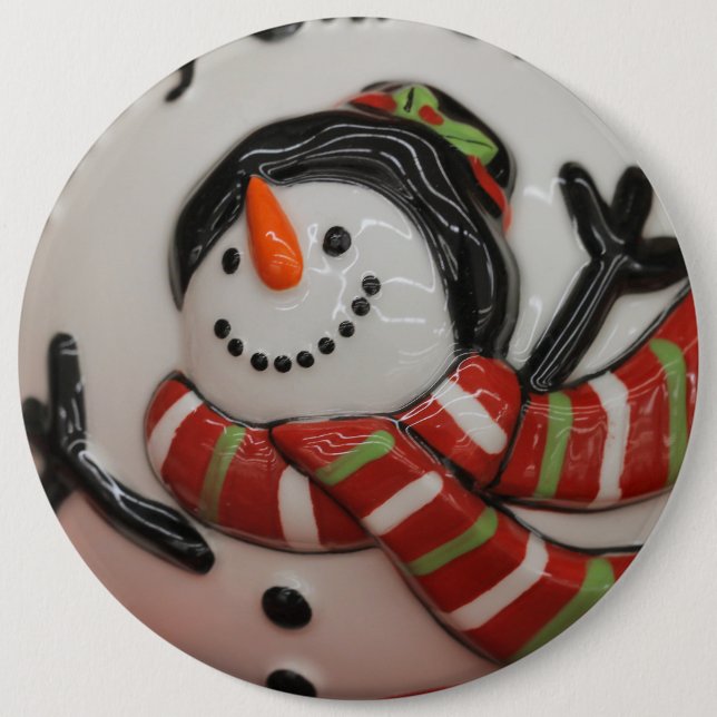 Schneeball Button (Vorderseite)