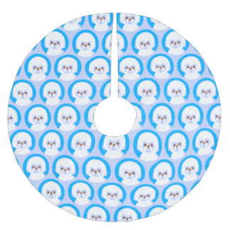 Schneeball Polyester Weihnachtsbaumdecke