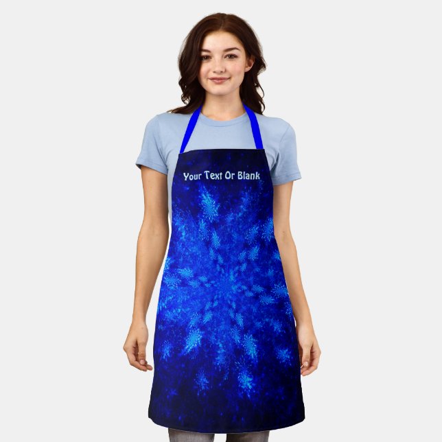 Schneeball Schürze (Getragen)