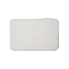 Schneeballfarbe Badematte