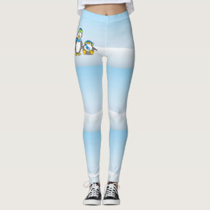 Schneeballpinguine Leggings