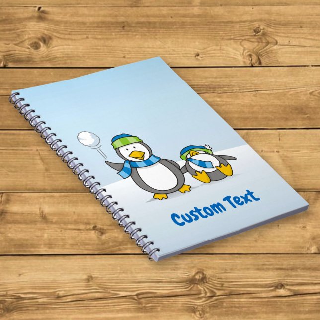 Schneeballpinguine Notizblock (Von Creator hochgeladen)