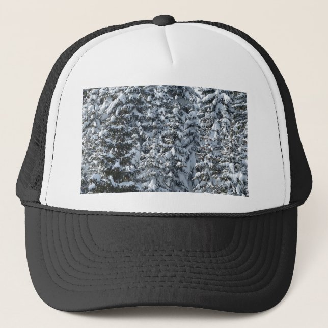 Schneeballstruktur Truckerkappe (Vorderseite)