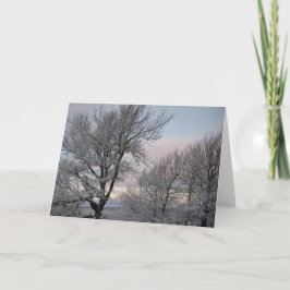 Schneeballzweige Karte