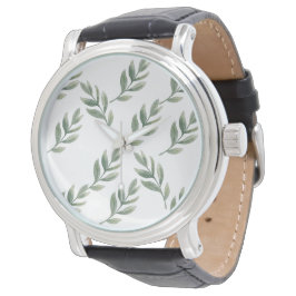 schneebedeckte ☃ armbanduhr