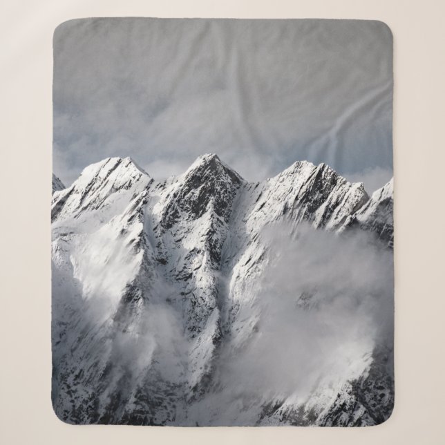 SCHNEEBEDECKTE BERGE SHERPADECKE (Vorderseite)