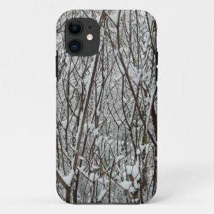 Schneebedeckte Branchen Winter Abstrakt Case-Mate iPhone Hülle