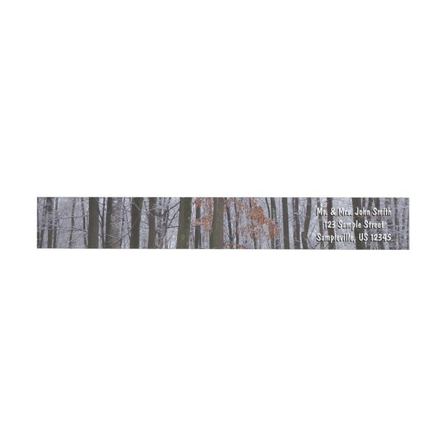 Schneebedeckte Wälder Winterlandschaft Fotografie (Person)