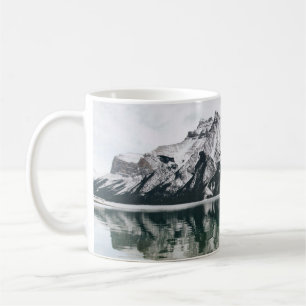 Schneebedeckter Berg Kaffeetasse