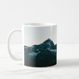 Schneebedeckter Berg während des Tages2 Kaffeetasse