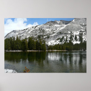 Schneebedeckter Tenaya Lake Yosemite National Park Poster