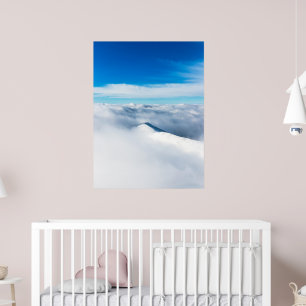 Schneebedeckter Winterberg Poster