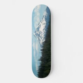 Schneebedecktes Foto für die Hood Skateboard