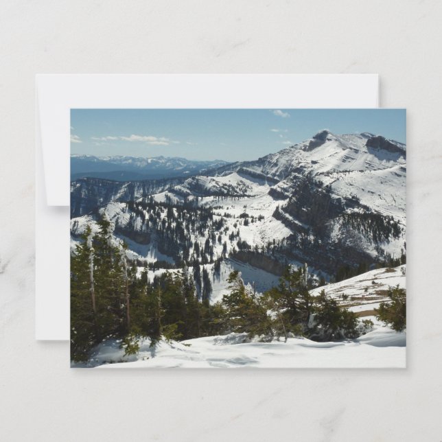 Schneebedeckungen des Grand Teton Mountains II Fot (Vorderseite)