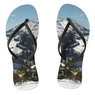 Schneebedeckungen des Grand Teton Mountains II Fot Flip Flops