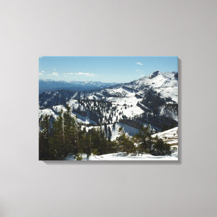 Schneebedeckungen des Grand Teton Mountains II Fot Leinwanddruck