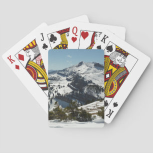 Schneebedeckungen des Grand Teton Mountains II Fot Spielkarten