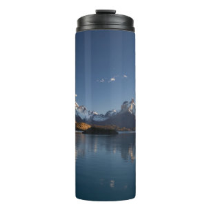 SCHNEEBERG IN REFLEKTIVER FOTOGRAFIE THERMOSBECHER