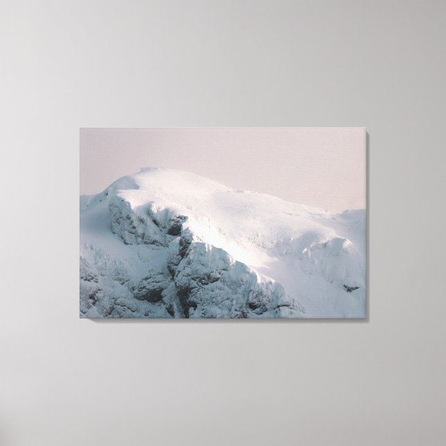 Schneeberg Leinwanddruck (Vorderseite)