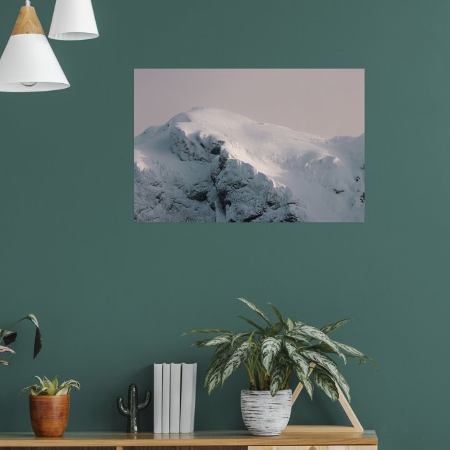 Schneeberg Poster (Wohnzimmer 1)