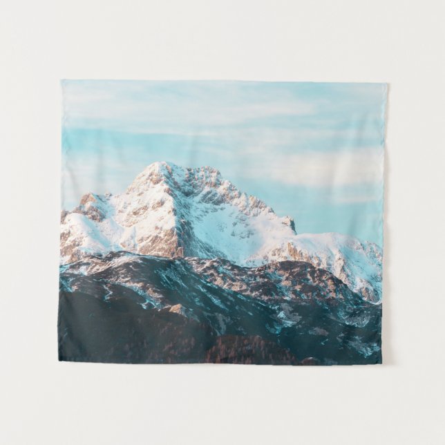 Schneeberg Wandteppich (Vorderseite (Horizontal))